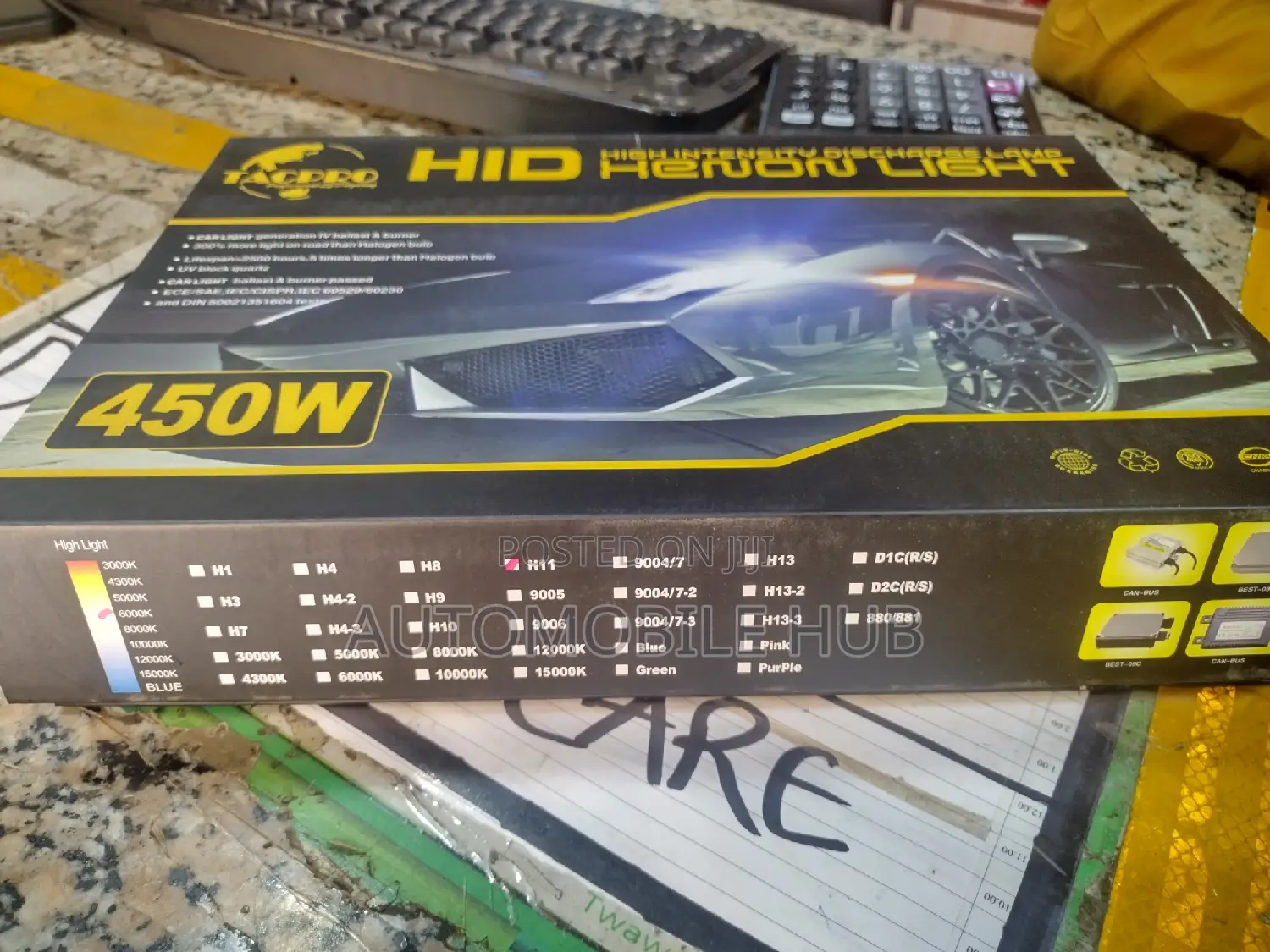 450W HID Xenon Bulbs for All Cars