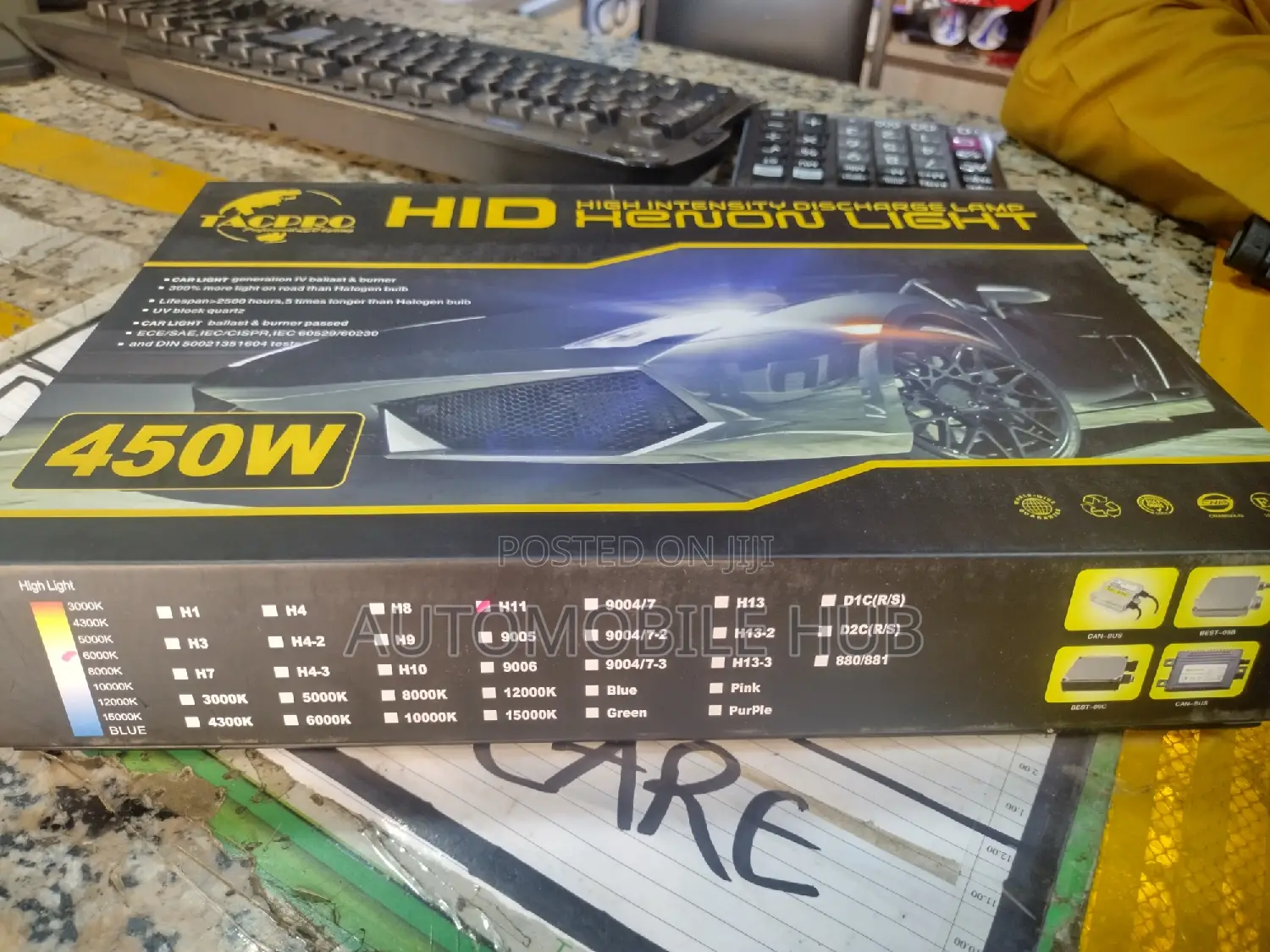 450W HID Xenon Bulbs for All Cars
