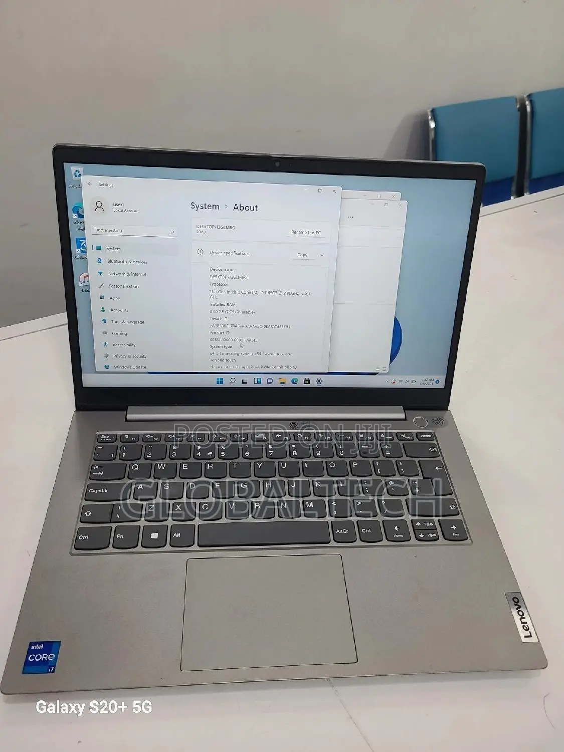 Laptop Lenovo Thinkbook 14 8GB Intel Core I7 SSD 1T