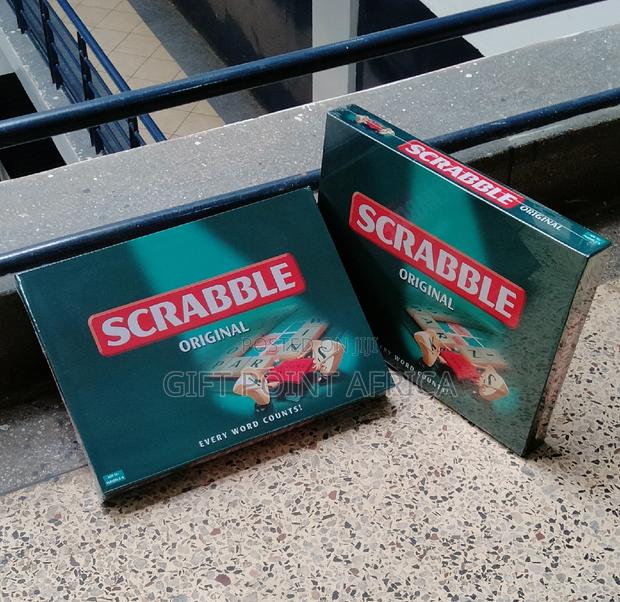 Original Educational Scrabble Board Game - main view