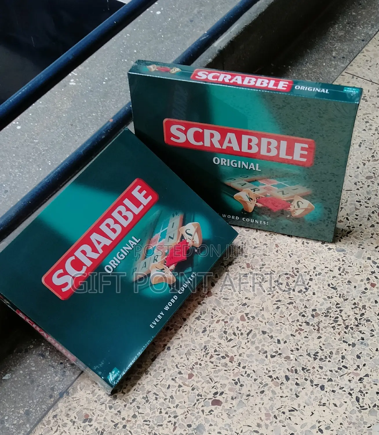 Original Educational Scrabble Board Game