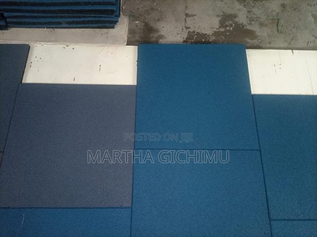 High Density Gym Rubber Mats - main view