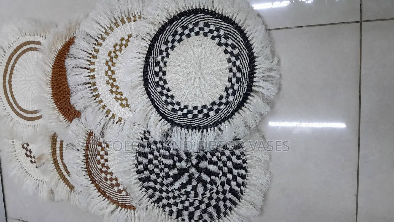 MATS Brown and Black Wall Decor