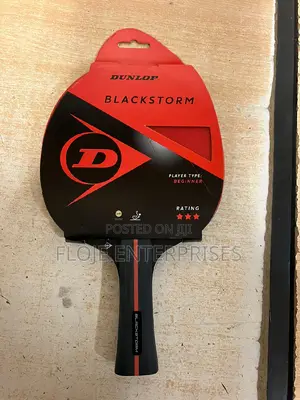 Dunlop Black Storm Table Tennis Bat