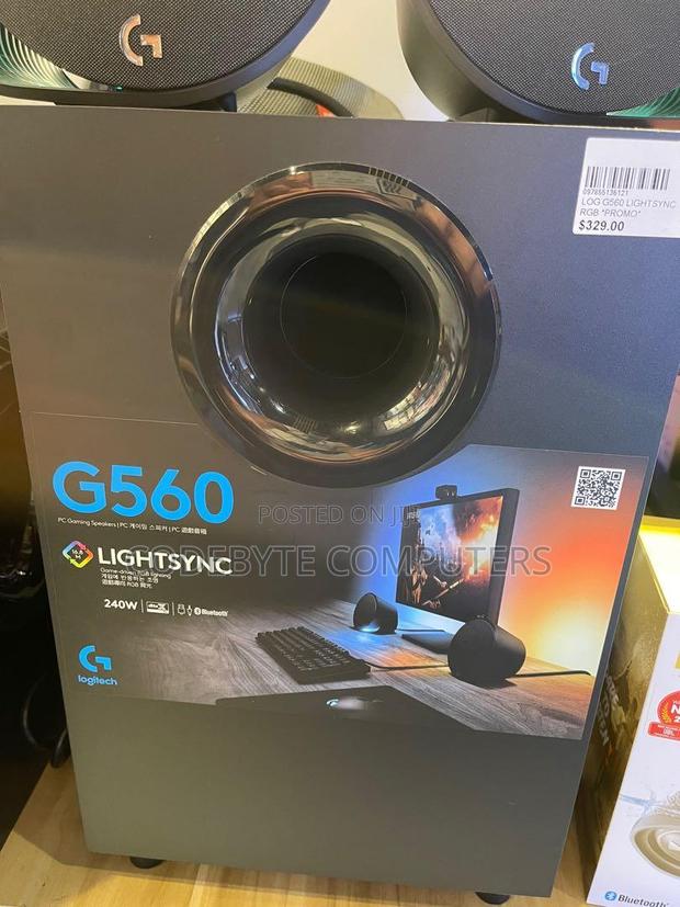 Logitech G560 Speaker ^ Logitech G560 Gaming Speaker - thumbnail 3