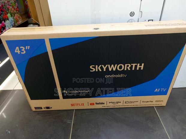Skywoth 43" Smart Android TV Frameless - main view