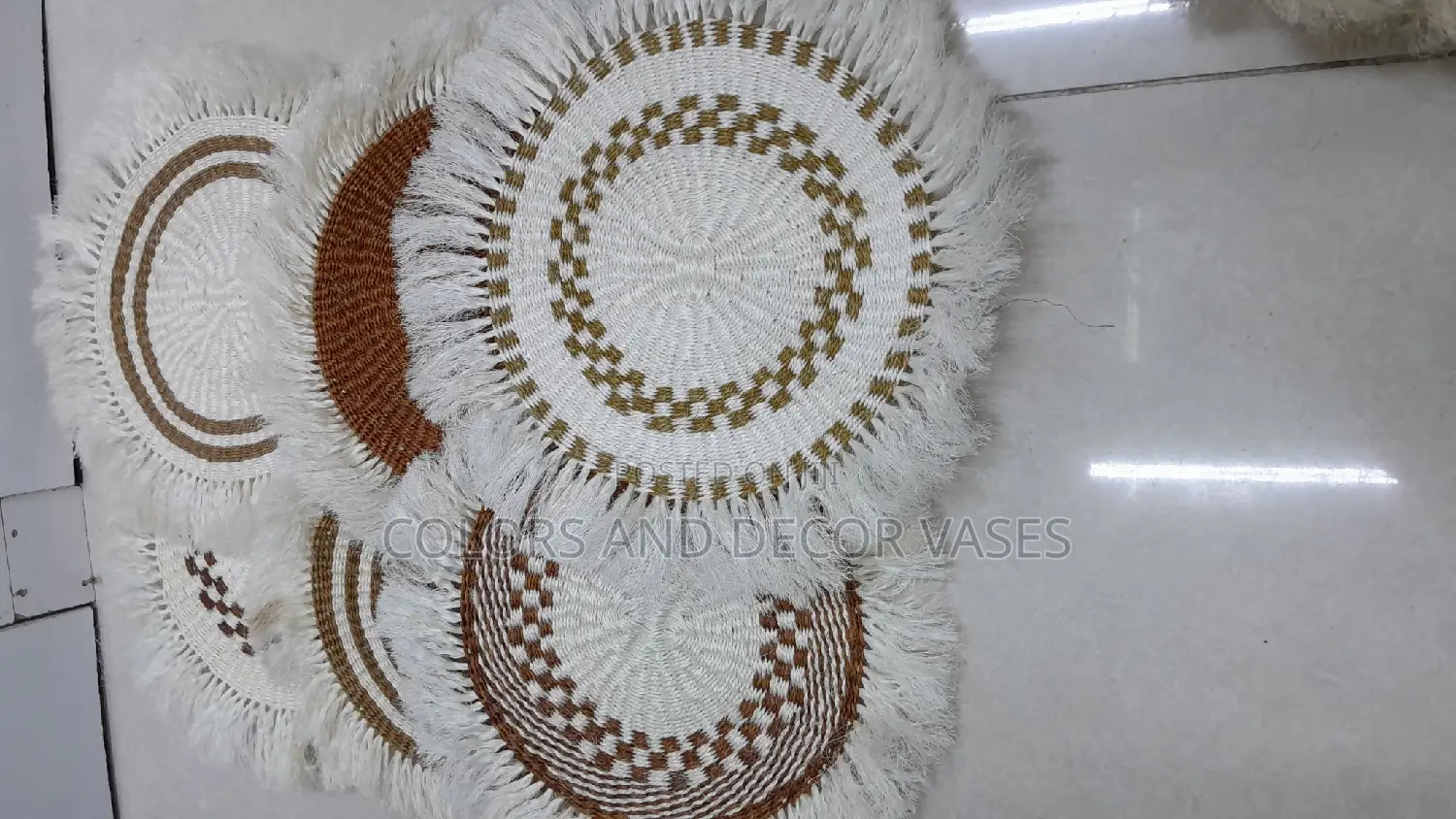 Table Mats; Sisal Handmade
