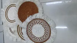 Brown White Mats for Decor