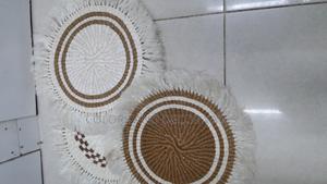 White Brown Mats Home Decor - thumbnail 2