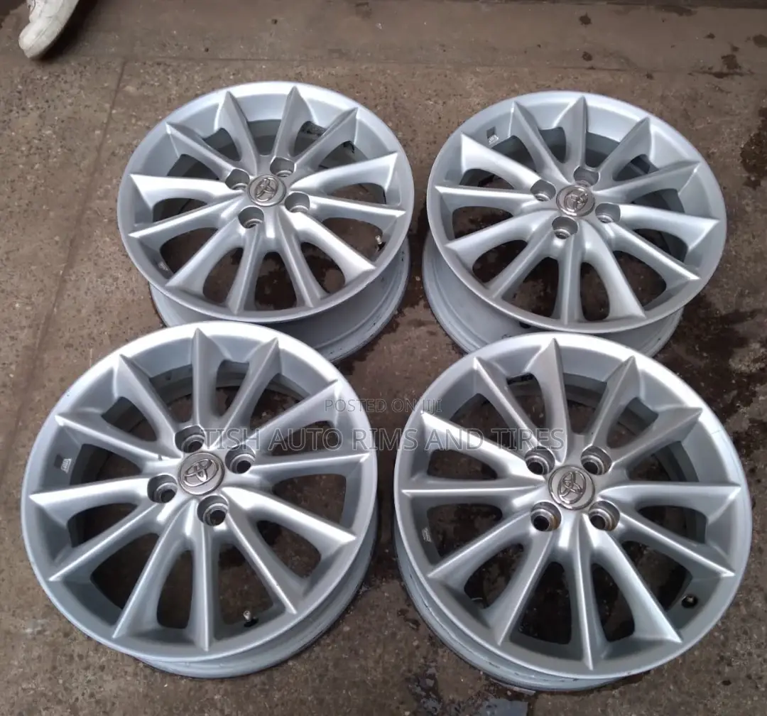 Ex Japan 16 Inch Toyota Filder, Axio, Ractic Rims Set - TISH AUTO RIMS ...