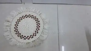 Brown White Mat for Decor on the Wall
