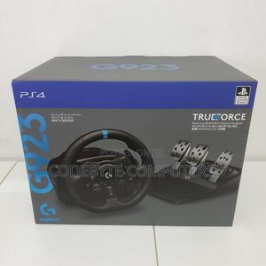 Logitech G923 TRUEFORCE Sim Racing Wheel Pedals - New - thumbnail 2