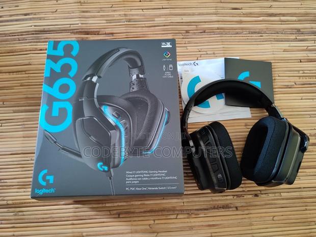 Logitech G635 USB Gaming Headset - main view