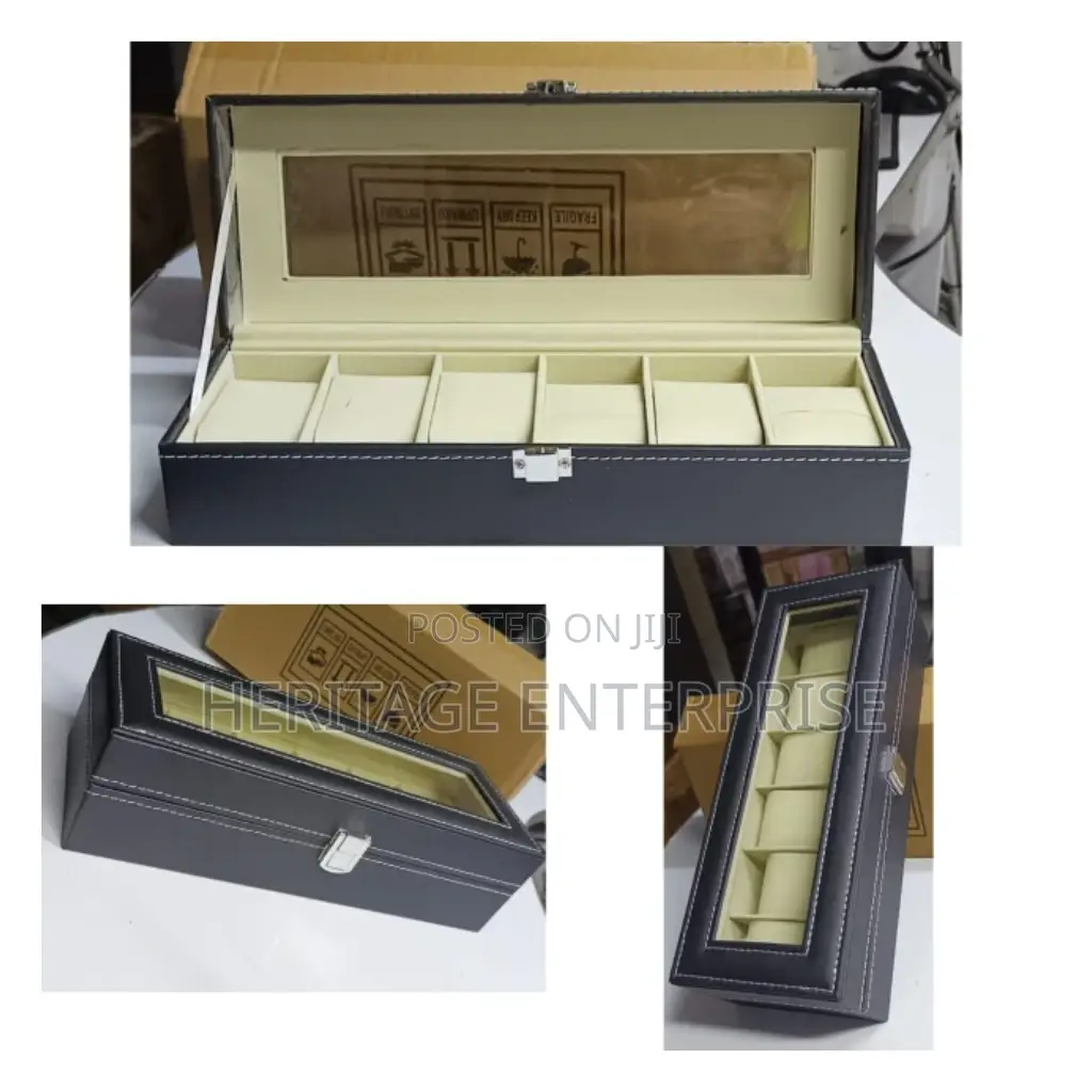 Watch  Organizer 6 Slot Box
