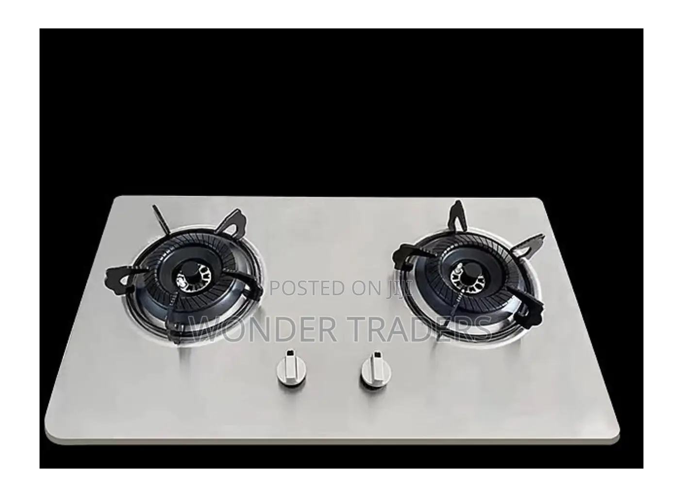 2 Burner Amaze Stainless Hob Cooker
