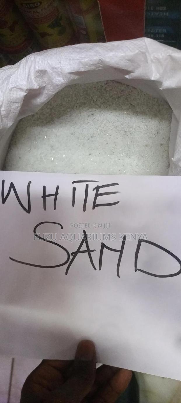 Aquarium White Marble Sand