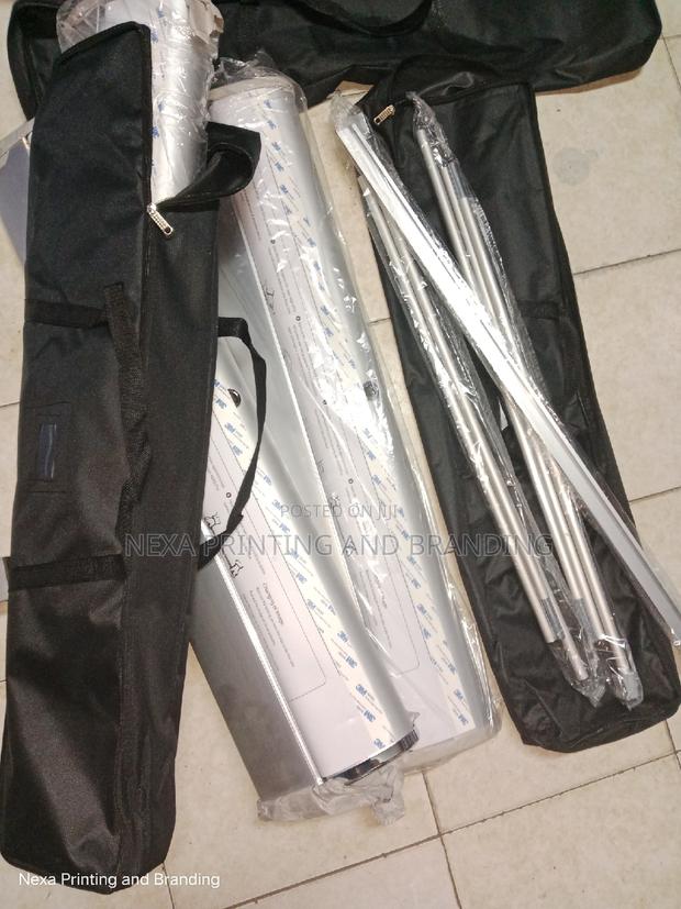Full Aluminium Broadbase Banner Stands