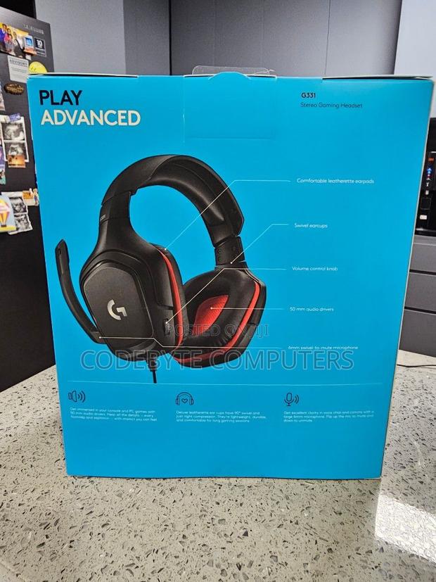 Logitech G332 Wired Gaming Headset - thumbnail 2