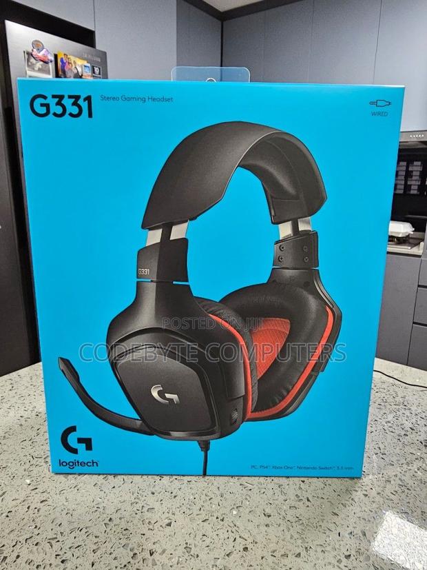 Logitech G332 Wired Gaming Headset - main view