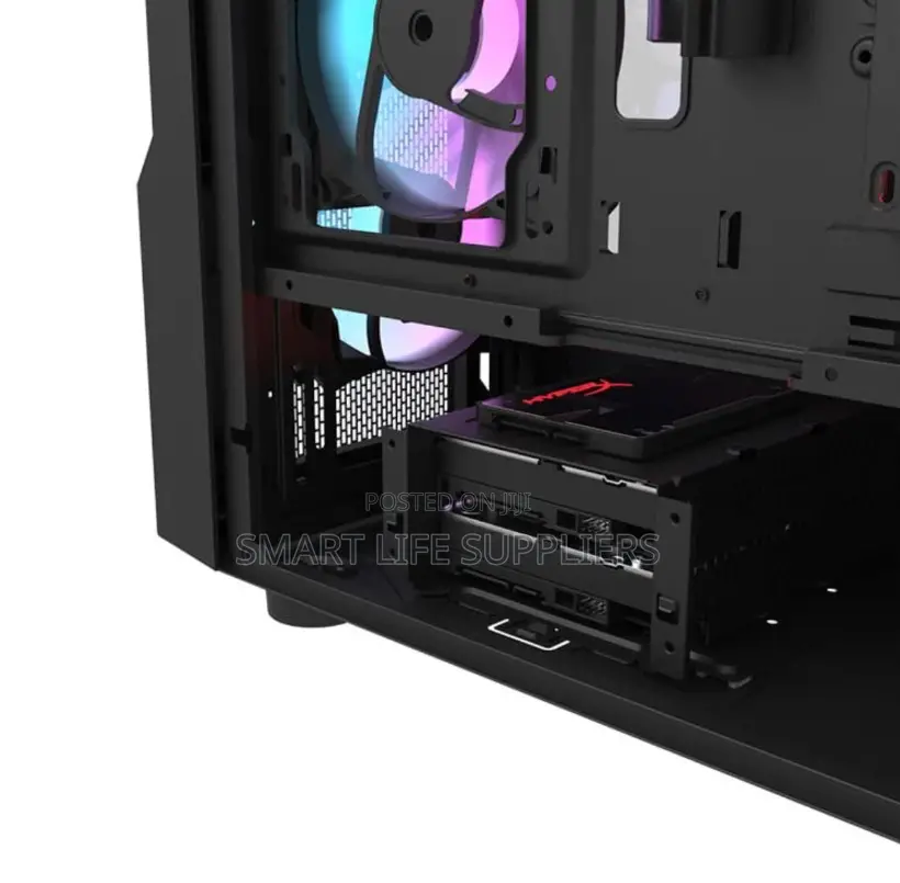 DK431 EATX Full Mesh Gaming PC Case With 4 ARGB Fans