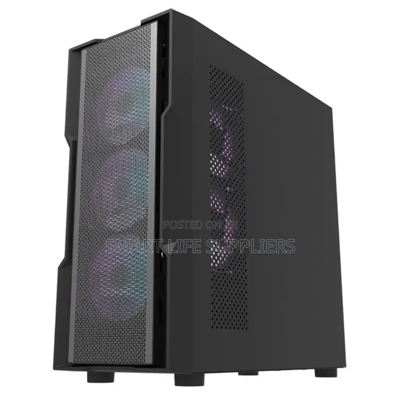 DK431 EATX Full Mesh Gaming PC Case With 4 ARGB Fans
