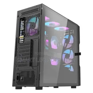 DK431 EATX Full Mesh Gaming PC Case With 4 ARGB Fans