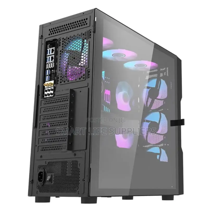 DK431 EATX Full Mesh Gaming PC Case With 4 ARGB Fans