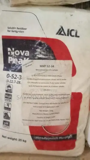 ICL Nova Peak Monopotassium Phosphate 0-52-34 -25kg