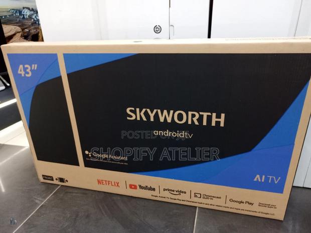 Skyworth 43" Smart Android Tv Frameless - thumbnail 3