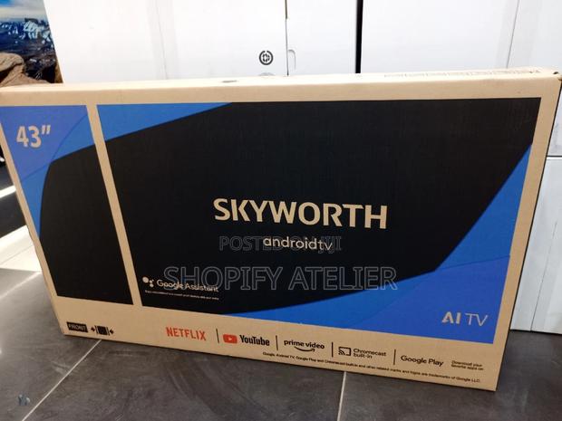 Skyworth 43" Smart Android Tv Frameless - thumbnail 4