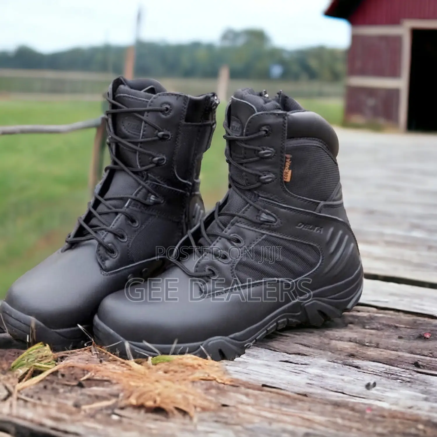 Black Delta Boots >Delta Unisex Tactical Military Boots