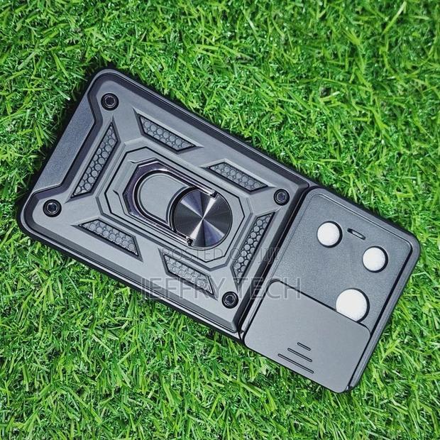 Tecno Camon 20 Pro 5G Shutter Armor Back Cover With Ring Hol - thumbnail 3