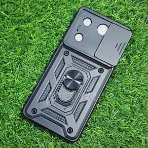 Tecno Camon 20 Pro 5G Shutter Armor Back Cover With Ring Hol