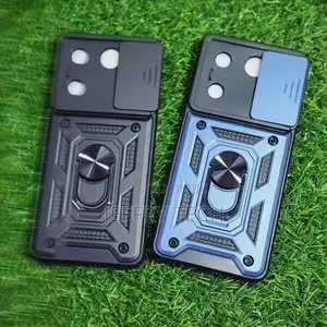 Tecno Camon 20 Pro 5G Shutter Armor Back Cover With Ring Hol