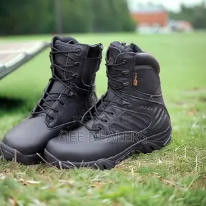 Delta Black Tactical/Combat Military Boots/Hiking Boots
