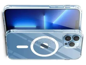 iPhone 15 Pro Max Magsafe Skal Transparent - Premium