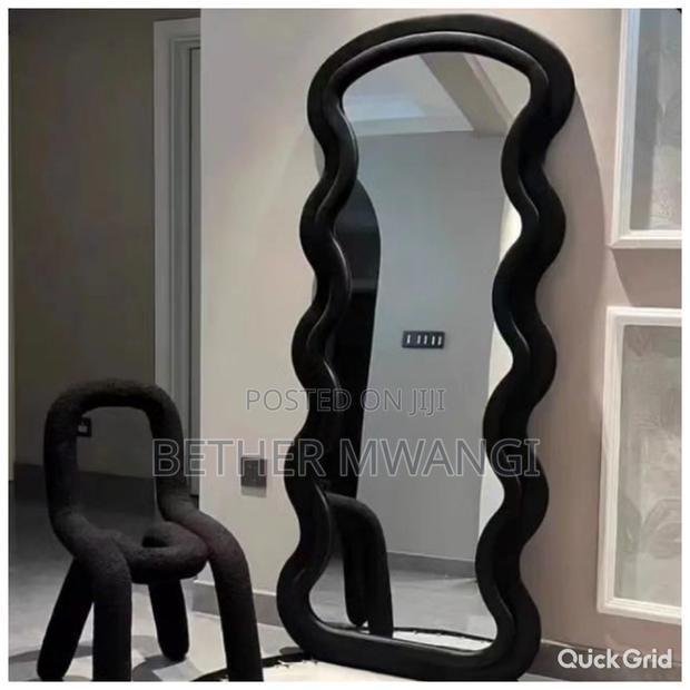 Wavy Blocks Decor Mirror in Kenya - thumbnail 2