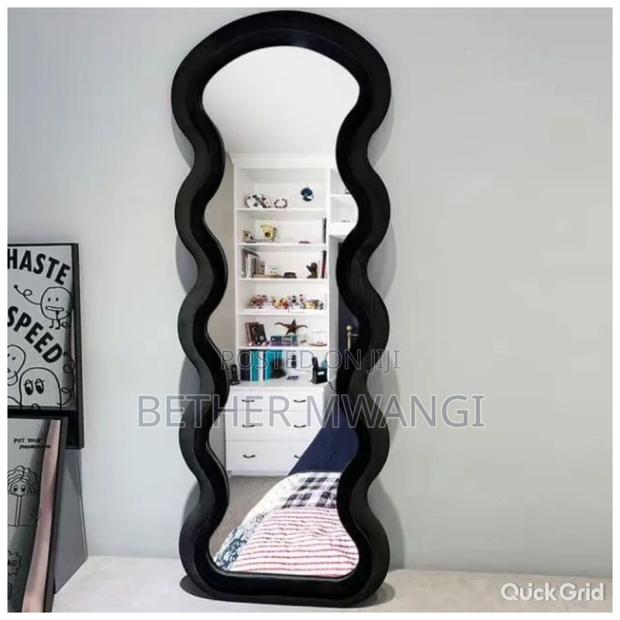 Wavy Blocks Decor Mirror in Kenya - thumbnail 4