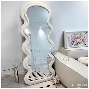 Wavy Blocks Decor Mirror in Kenya
