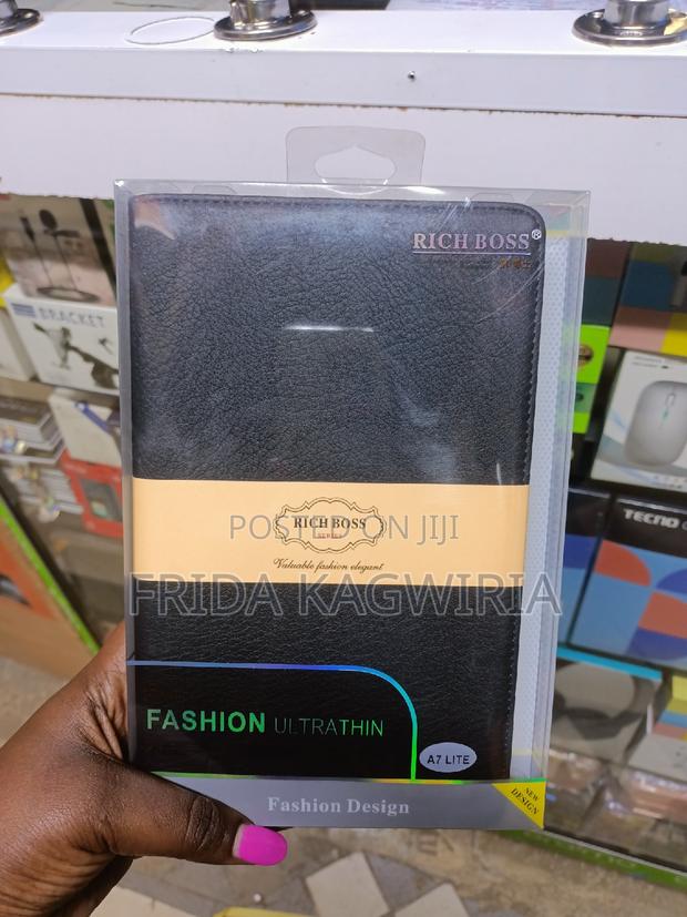 Samsung A7 Lite Leather Flip Cover - main view