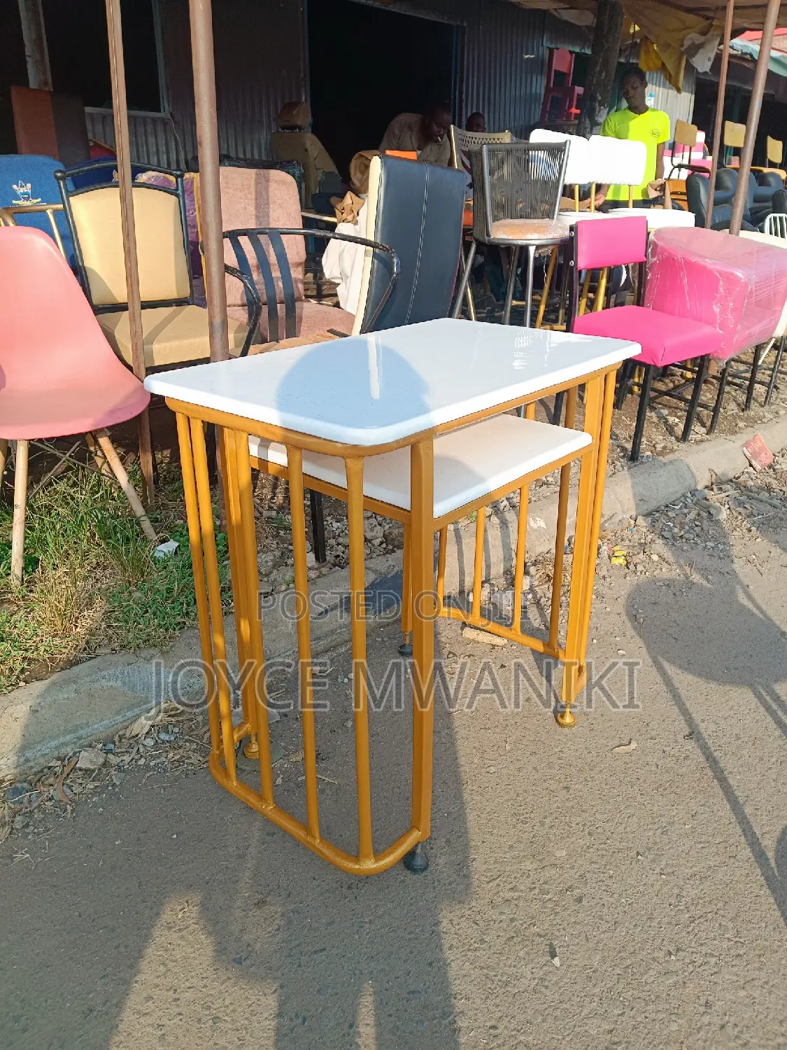 Manicure Marble Tables, White 