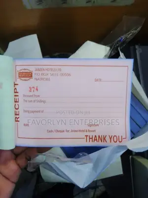Small Receipt Books