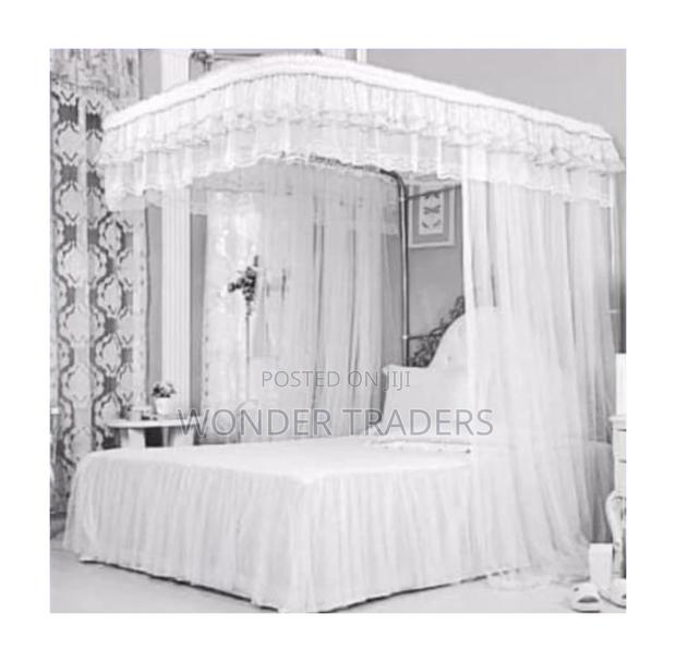Mosquito Net Two Stand With Rails Mosquito Net