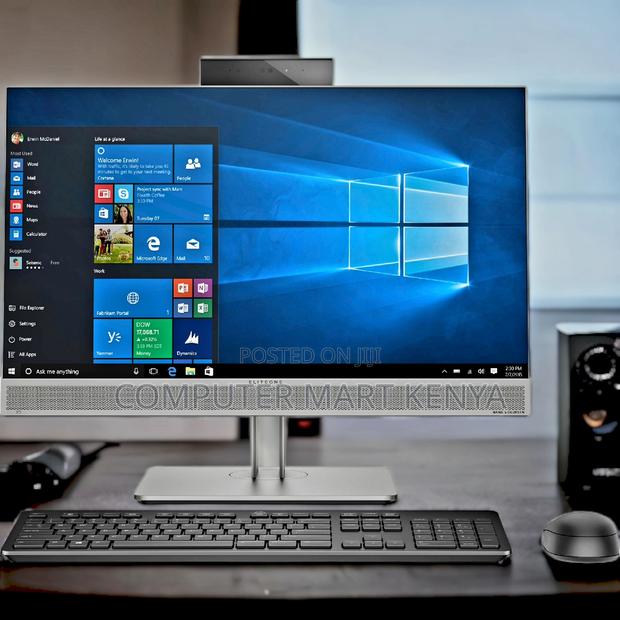Desktop Computer HP EliteOne 800 8GB Intel Core I7 SSD 256GB - thumbnail 2