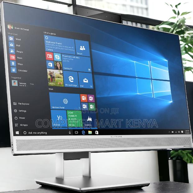 Desktop Computer HP EliteOne 800 8GB Intel Core I7 SSD 256GB - thumbnail 3