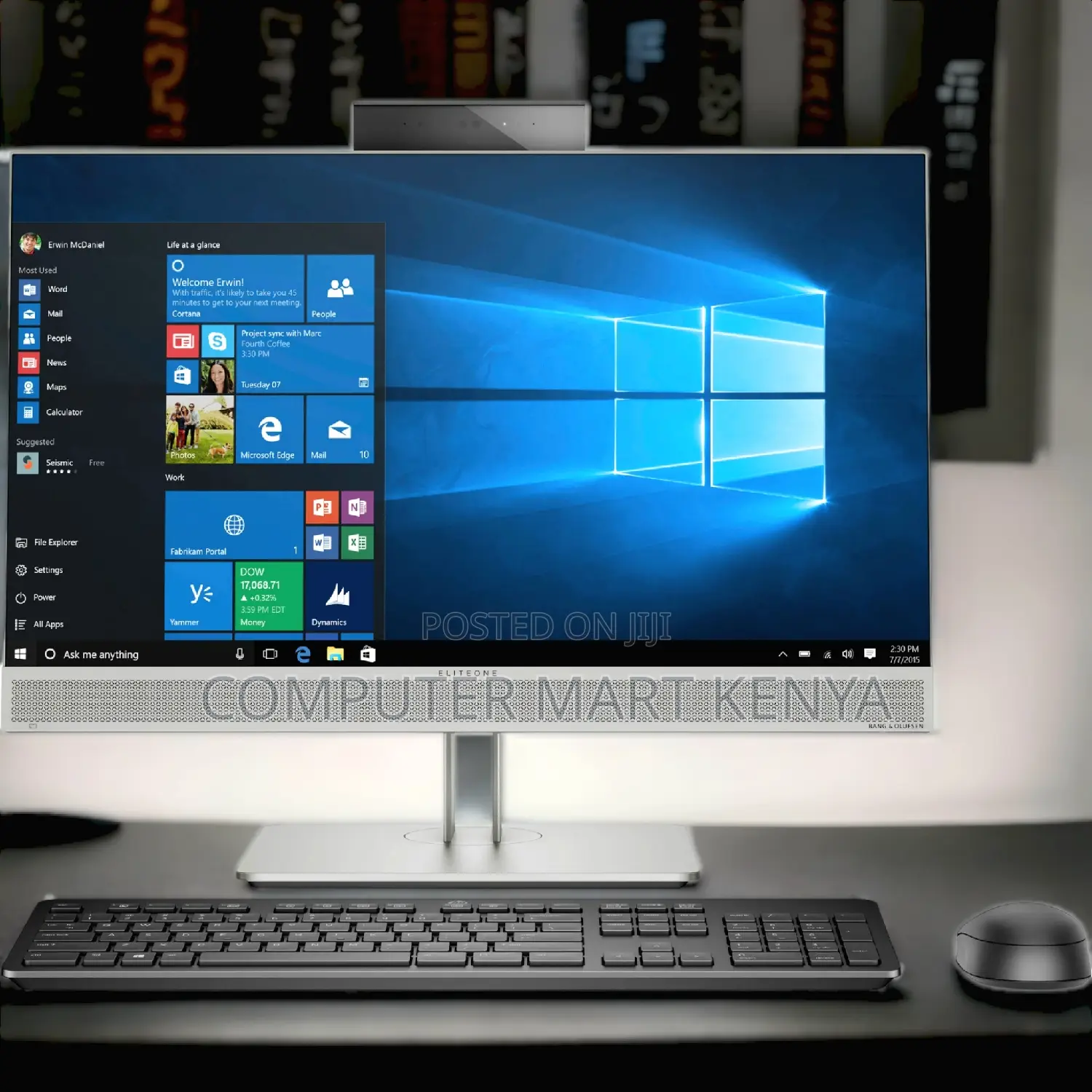 New Desktop Computer HP EliteOne 800 8GB Intel Core I5 SSD 256GB