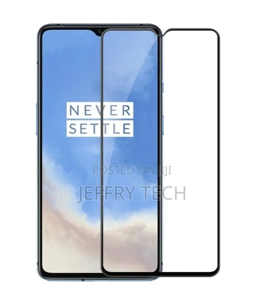 Tempered Glass Screen Protector for Oneplus 7T With Edge To