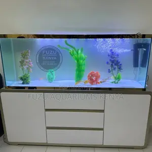 Gold Finish Aquarium