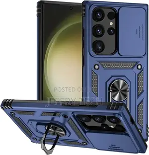 Ring Case for Samsung Galaxy S24 Ultra 5G, Military Grade Pr