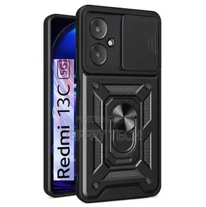 Ring Case for Redmi 13C 5G, Military Grade Protection Phone